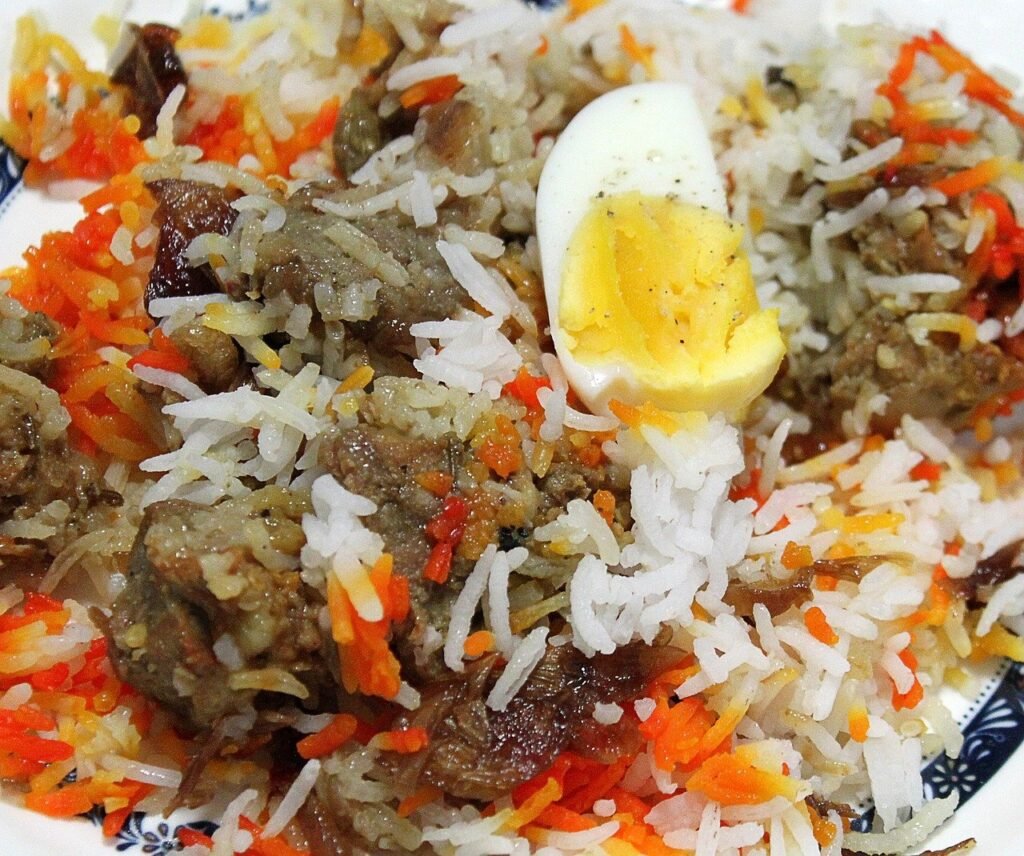 briyani, indian briyani, rice